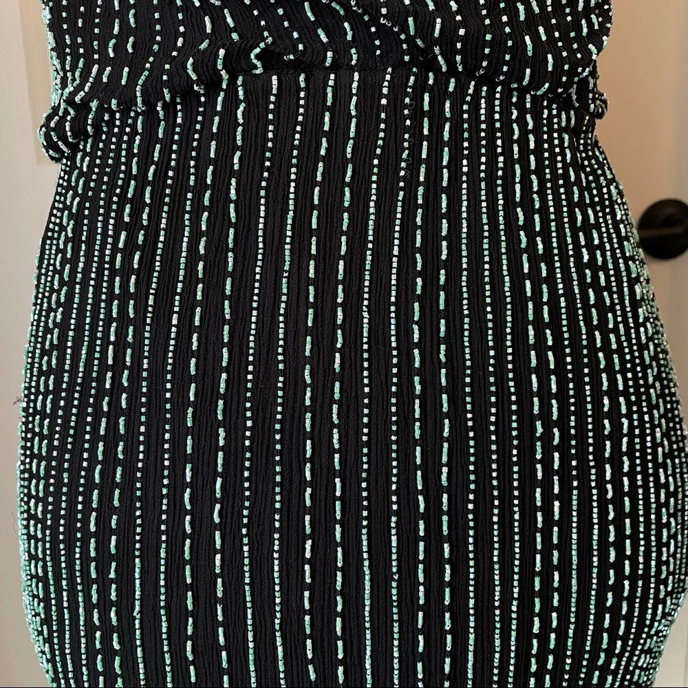 🎄last call🎄Alice + Olivia Beaded Mini summer Dress S - Picture 11 of 13